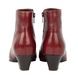 Lotus Ankle Boots - Red leather - ULB169/82 TARA